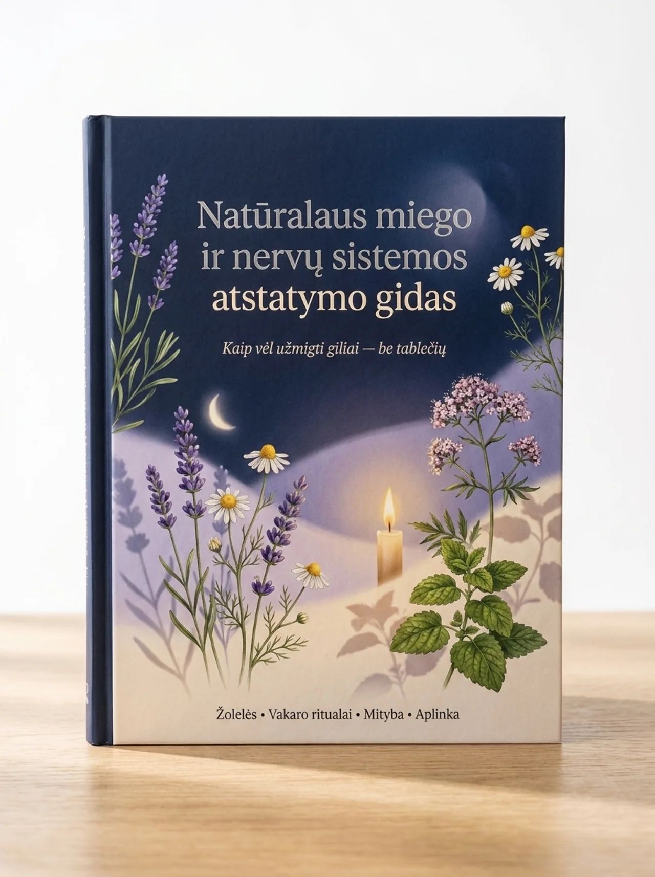 Natūralaus miego ir nervų sistemos atstatymo gidas